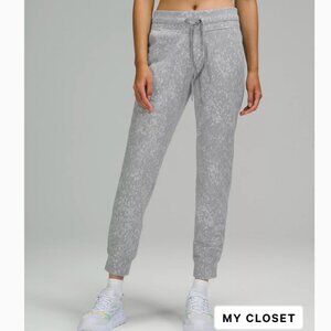 Lululemon Ready to Rulu Jogger 29" Speckle Spritz Jacquard Rhino Grey 14